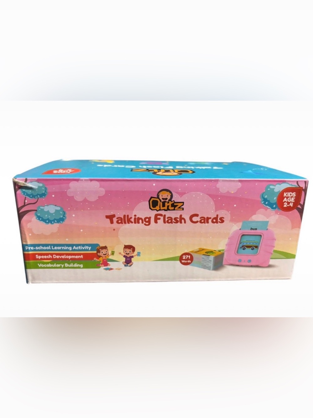 Talking Flash Cards - Pink Interactive Learning Set